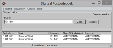 postcodeboek